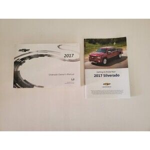 2017 Chevy Silverado Owners Manual With Getting To Know Your Silverado Booklet